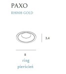 Rings - Maxlight Gold Decorative Ring for Paxo LED Recessed Fixture Gold RH0108 GOLD. - product 2