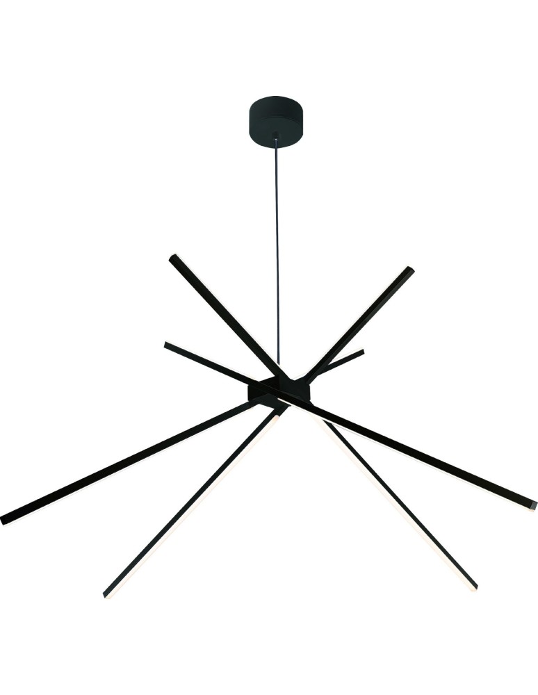 Designer pendant lamps - Maxlight Spider Black Pendant Lamp P0412. - product kolory-swiatla.pl 1