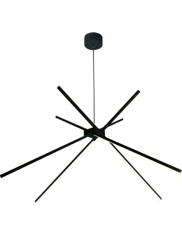 Maxlight Lampa Wisząca Spider Black P0412