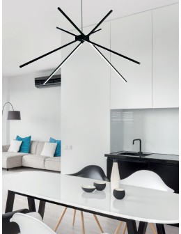 Maxlight Lampa Wisząca Spider Black P0412 - produkt 2