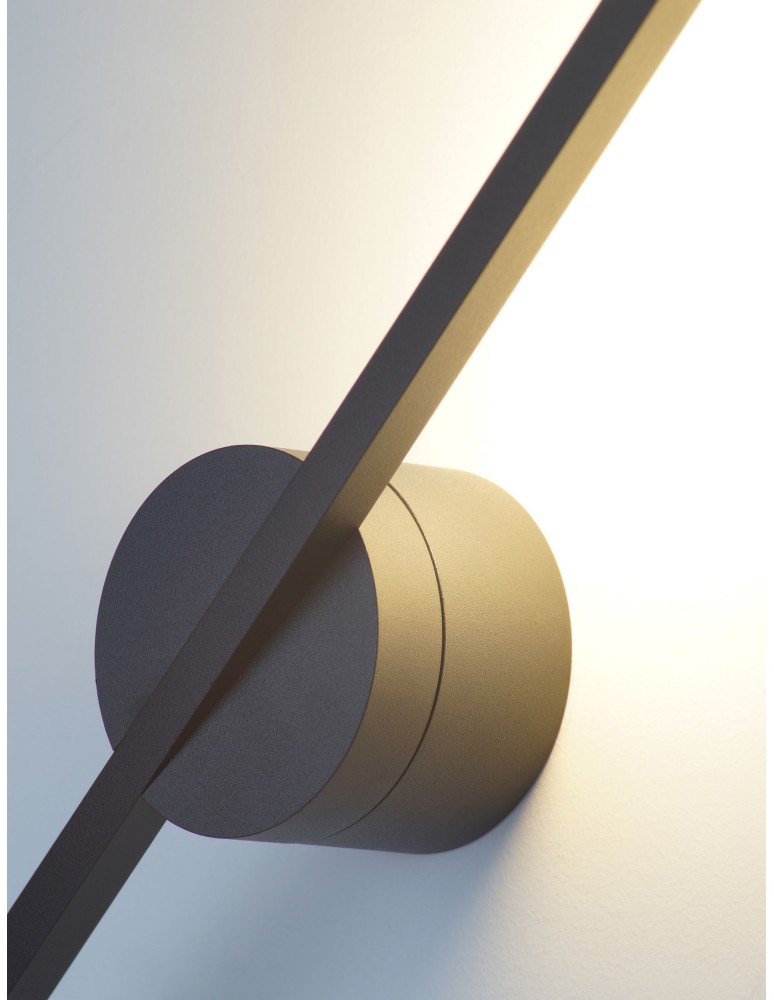 Bathroom wall lamps - Maxlight Wall lamp Spider Black W0267 - product kolory-swiatla.pl 2