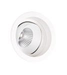 Round flush-mounted lamps - Maxlight Hiden recessed luminaire White IP32 H0109 - product 2