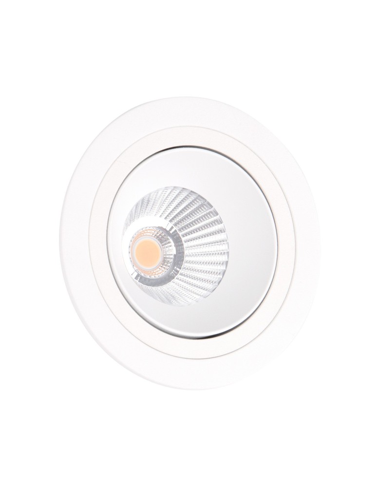 Round flush-mounted lamps - Maxlight Hiden recessed luminaire White IP32 H0109 - product kolory-swiatla.pl 4