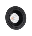 Round flush-mounted lamps - Maxlight Hiden Recessed Luminaire Black IP32 H0110. - product 3