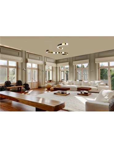 Maxlight Kinkiet Lotus 7W Złoty W0276 - produkt 2