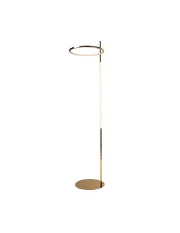 Maxlight Lausanne 27W Gold F0050 Floor Lamp.