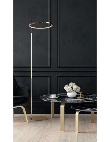 Maxlight Lampa Podłogowa Lozanna 27W Złota F0050 - produkt 2