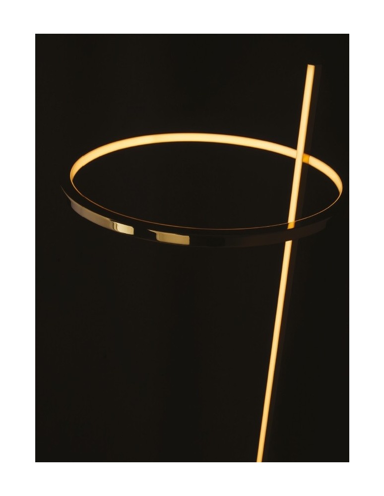 LED floor lamps - Maxlight Lausanne 27W Gold F0050 Floor Lamp. - product kolory-swiatla.pl 3