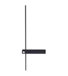 Designer wall lamps - Maxlight Wall lamp Sabre 61 cm Black IP23, Dimmable With Touch Switch W0281 - product 3
