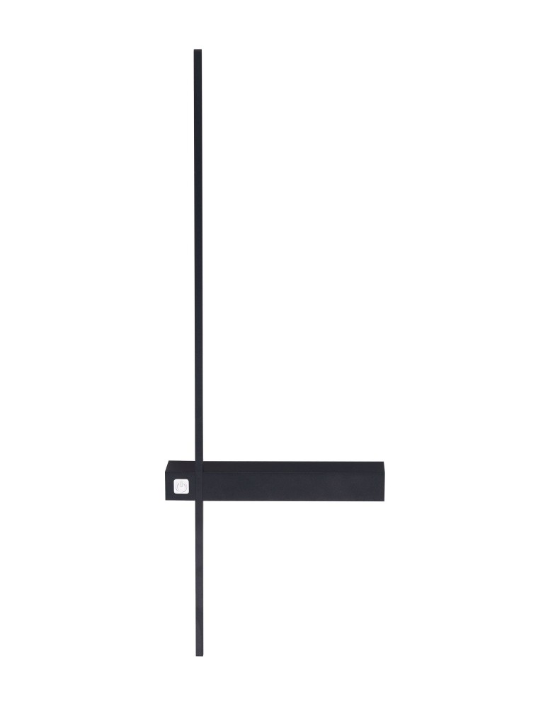 Designer wall lamps - Maxlight Wall lamp Sabre 61 cm Black IP23, Dimmable With Touch Switch W0281 - product kolory-swiatla.pl 3