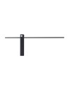 Maxlight Wall lamp Sabre 61 cm Black IP23, Dimmable With Touch Switch W0281