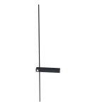 Designer wall lamps - Maxlight Wall lamp Sabre 91 cm Black IP23, Dimmable With Touch Switch w0283 - product 3
