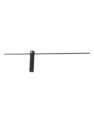 Maxlight Wall lamp Sabre 91 cm Black IP23, Dimmable With Touch Switch w0283
