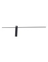 Maxlight Wall lamp Sabre 91 cm Black IP23, Dimmable With Touch Switch w0283