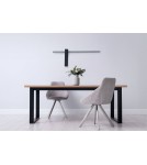 Designer wall lamps - Maxlight Wall lamp Sabre 91 cm Black IP23, Dimmable With Touch Switch w0283 - product 2