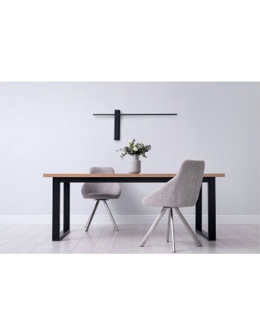 Maxlight Kinkiet Sabre 91 cm Czarny IP23, Ściemnialny Z Włącznikiem Dotykowym w0283 - produkt 2