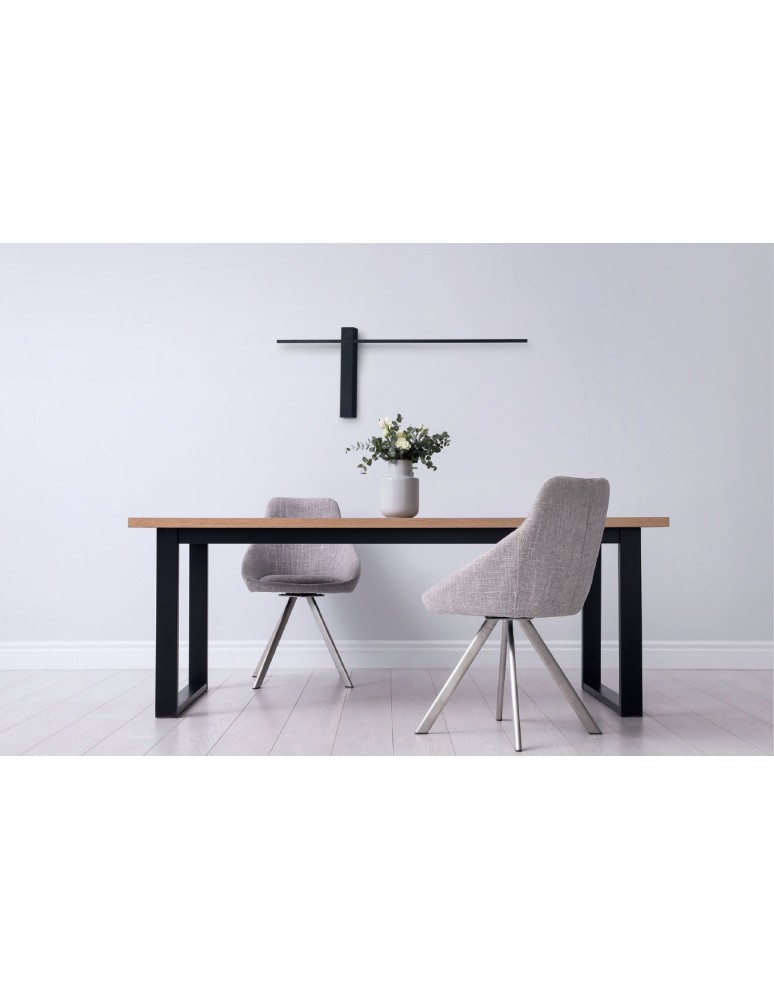 Designer wall lamps - Maxlight Wall lamp Sabre 91 cm Black IP23, Dimmable With Touch Switch w0283 - product kolory-swiatla.pl 2