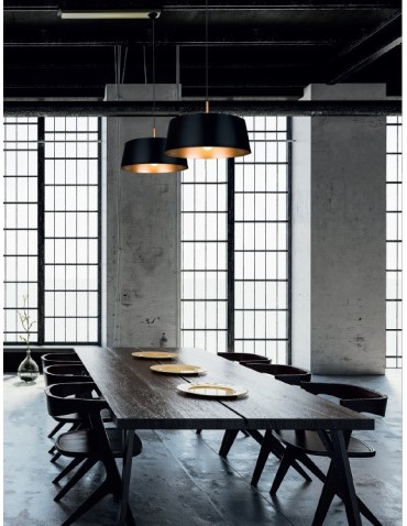 Maxlight wisząca Tallin czarny 1x60W E27 P0401 - produkt 2