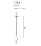 Pendant lamps - Maxlight Todi I P0398 Pendant Lamp. - product 5