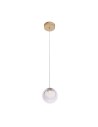 Maxlight Zoe 1X1.5W Gold P0389 Pendant Lamp.