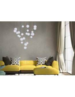 Maxlight Lampa Wisząca Zoe 24X1,5W Chromowa P0386 - produkt 2