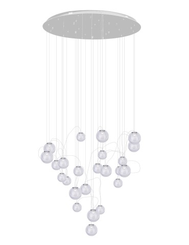 Maxlight Zoe 24X1.5W Chrome P0386 Pendant Lamp.