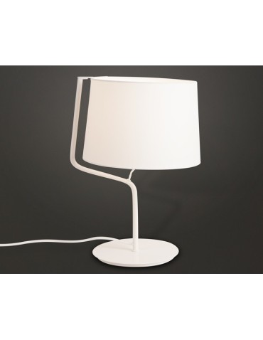 Maxlight Chicago Table Lamp White + White Lampshade T0028 - product 2