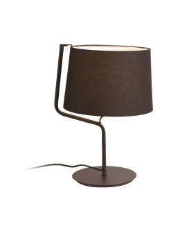 Maxlight Chicago Table Lamp Black + Black Lampshade T0029