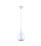 Single pendant lamps - Maxlight Drop Pendant White 20cm 1xE27 P0235 - product 2