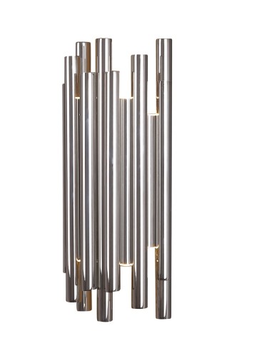 Maxlight Organic chrome wall lamp W0186