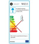 LED wall lamps - Maxlight Wall lamp Shelf, 10W W0213 - product 5