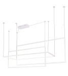 Geometric pendant lamps - Maxlight Geometric Pendant Lamp White P0272 - product 1