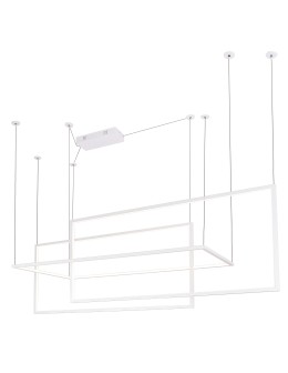Maxlight Geometric Pendant Lamp White P0272