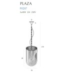Pendant lamps - Maxlight Plaza pendant P0287 - product 5