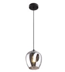 Lampy wiszące - Maxlight Spirit 1 smoky Szary Lampa wiszaca P0289 - produkt 1