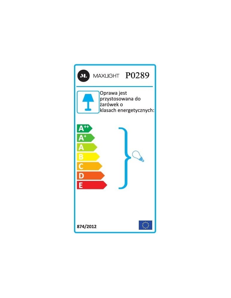 Lampy wiszące - Maxlight Spirit 1 smoky Szary Lampa wiszaca P0289 - produkt kolory-swiatla.pl 4
