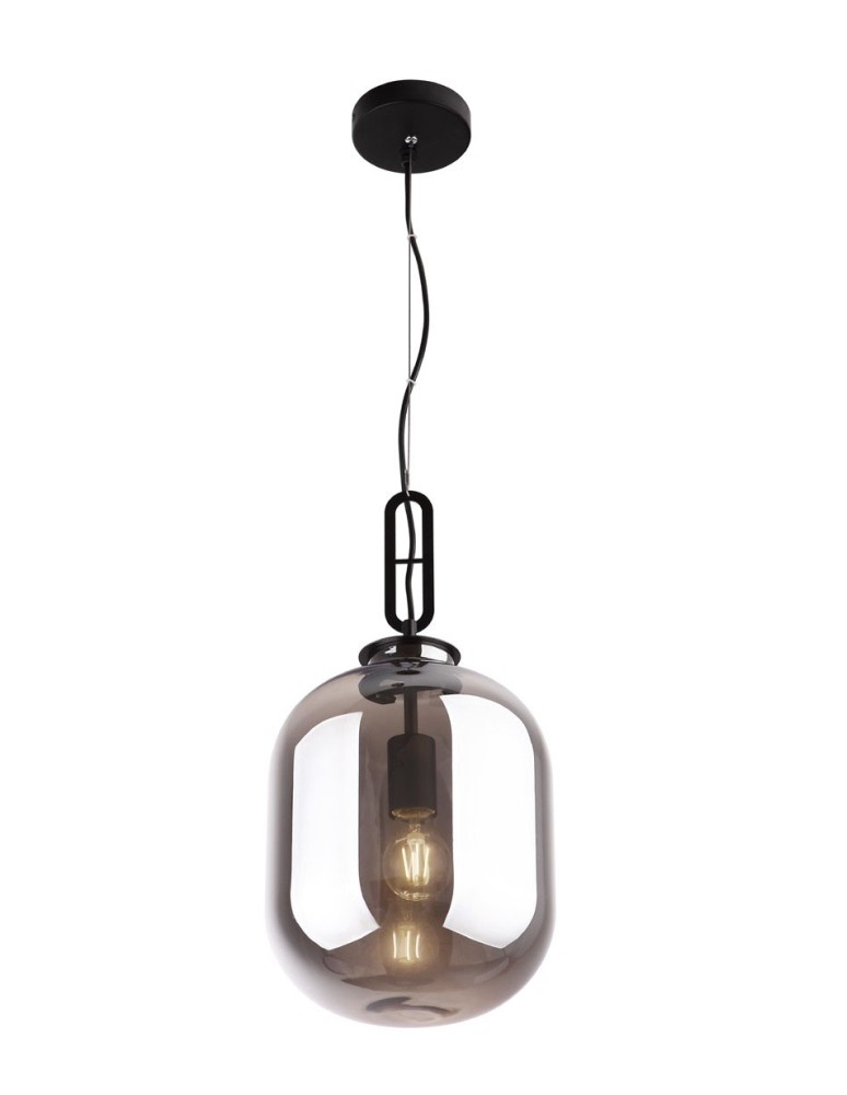 Glass pendant lamps - Maxlight Honey Smoky Pendant Lamp P0296. - product kolory-swiatla.pl 1