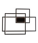 Designer wall lamps - Maxlight LED wall lamp Geometric Black - New Dimmable W0233D - product 1