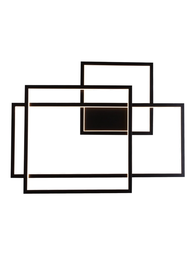 Designer wall lamps - Maxlight LED wall lamp Geometric Black - New Dimmable W0233D - product kolory-swiatla.pl 1