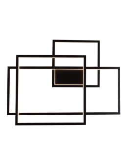 Maxlight Kinkiet LED Geometric Czarny - Nowy Ściemnialny W0233D