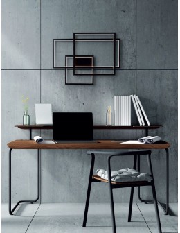 Maxlight Kinkiet LED Geometric Czarny - Nowy Ściemnialny W0233D - produkt 2