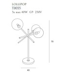 Modern table lamps - Maxlight Lollipop Table Lamp T0035. - product 4