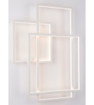Designer wall lamps - Maxlight LED wall lamp Geometric White - New W0234 - product 2