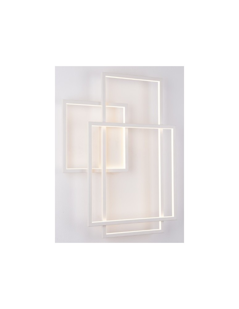 Designer wall lamps - Maxlight LED wall lamp Geometric White - New W0234 - product kolory-swiatla.pl 2