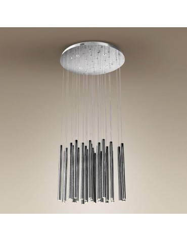 Maxlight Organic 33X1 Chrome Dimmable P0175D Pendant Lamp. - product 2