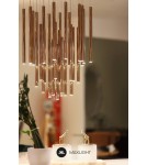 Icicle pendant lamps - Maxlight Organic 33X1 Copper Dimmable P0174D Pendant Lamp. - product 2