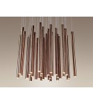 Icicle pendant lamps - Maxlight Organic 33X1 Copper Dimmable P0174D Pendant Lamp. - product 4