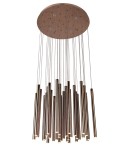 Icicle pendant lamps - Maxlight Organic 33X1 Copper Dimmable P0174D Pendant Lamp. - product 5