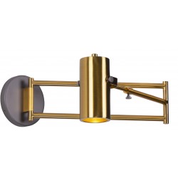 MAXlight Varsovia long GU10 brass W0245 Wall lamp