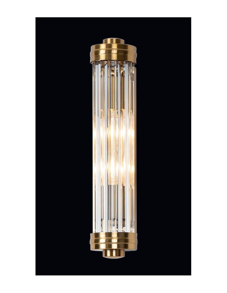 Glamour wall lamps - Maxlight Wall lamp Florence Brass W0240 - product kolory-swiatla.pl 2